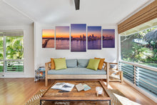 Load image into Gallery viewer, Downtown Miami (5 Panel Split)