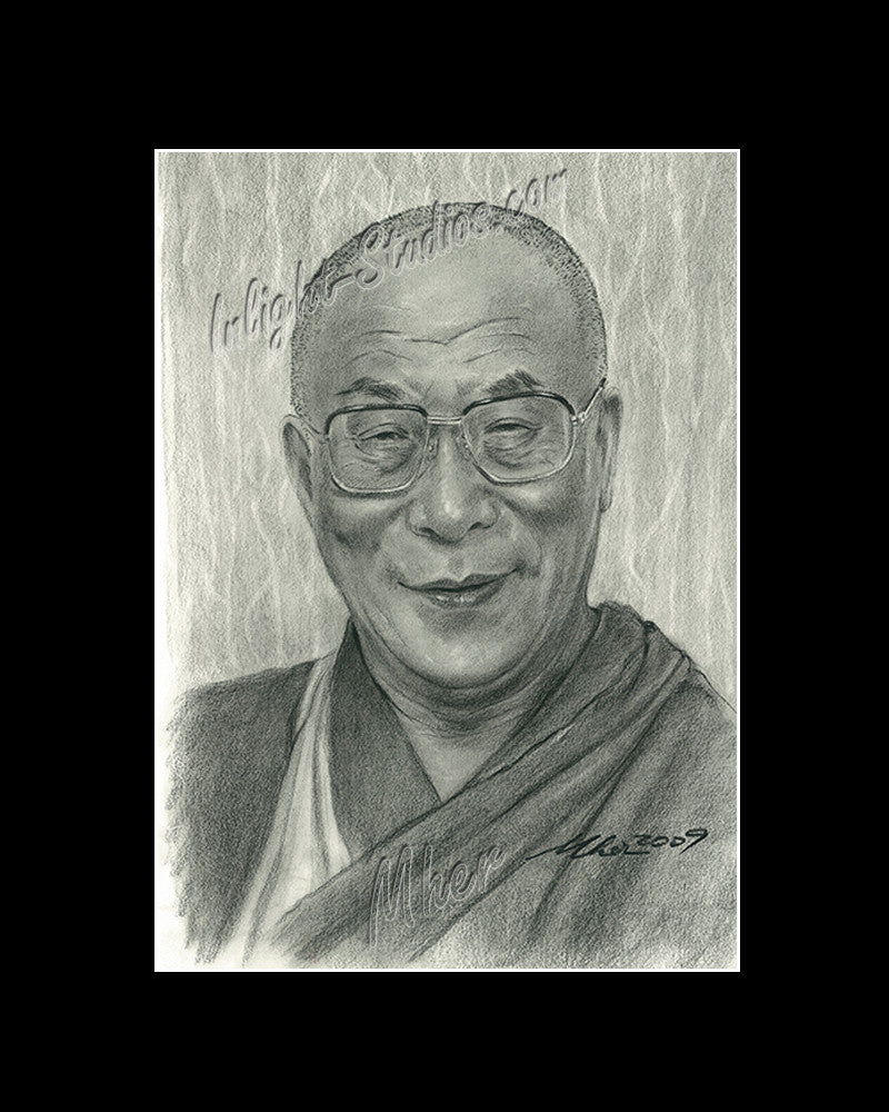 Dalai Lama – Art Inlight