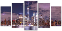 Load image into Gallery viewer, New York (5 Panel Split)
